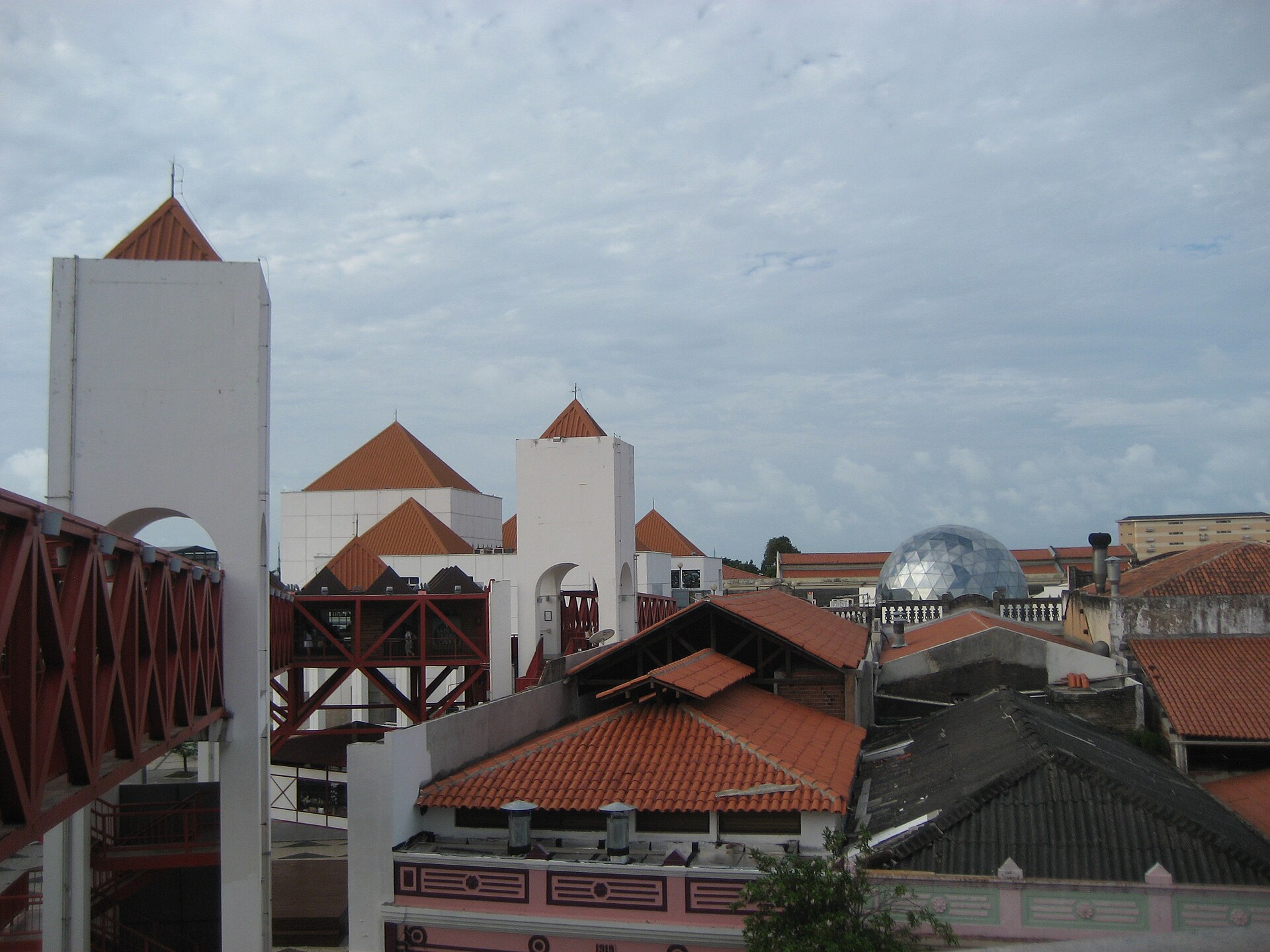 Centro Dragão do Mar de Arte e Cultura, em Fortaleza.